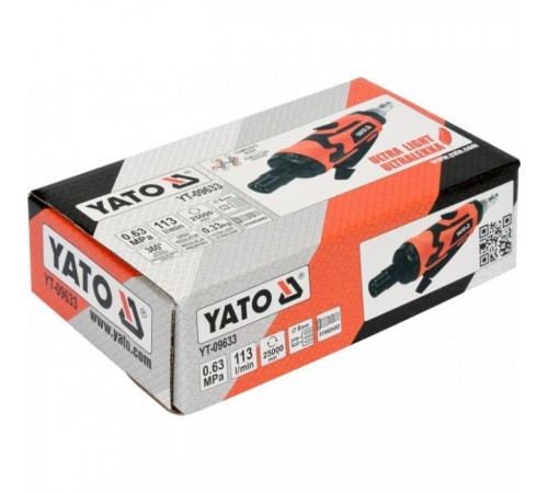 Шліфувальна машина Yato пневматична YT-09633 (YT-09633) Шліфувальна машина Yato пневматична YT-09633 (YT-09633)