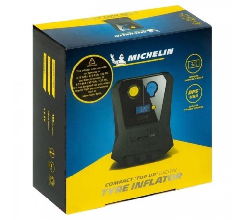 Автомобильный компрессор Michelin Compact "Top Up" DigitalTyre Inflator (73565) Автомобильный компрессор Michelin Compact "Top Up" DigitalTyre Inflator (73565)