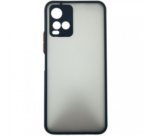 Чохол до мобільного телефона Dengos Matte Vivo Y33s (black) (DG-TPU-MATT-108) Чохол до мобільного телефона Dengos Matte Vivo Y33s (black) (DG-TPU-MATT-108)