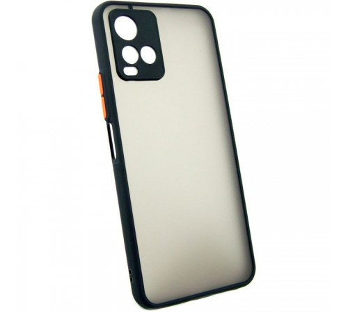 Чохол до мобільного телефона Dengos Matte Vivo Y33s (black) (DG-TPU-MATT-108) Чохол до мобільного телефона Dengos Matte Vivo Y33s (black) (DG-TPU-MATT-108)
