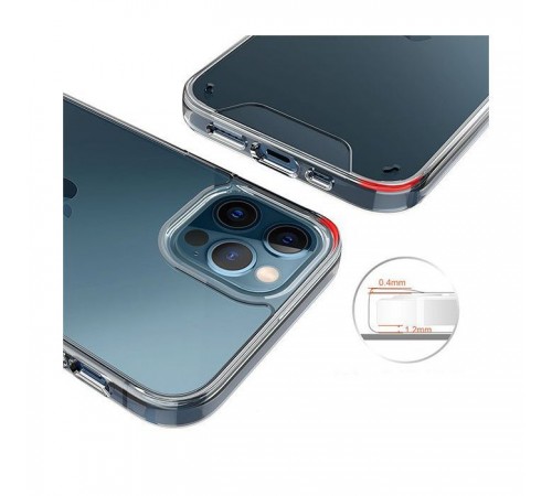 Чохол до мобільного телефона BeCover Space Case Apple iPhone 12 / 12 Pro Transparancy (707793) Чохол до мобільного телефона BeCover Space Case Apple iPhone 12 / 12 Pro Transparancy (707793)