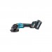 Шліфувальна машина Makita GA023GM201 XGT 40 V Max, 125мм, BL4040x2, DC40RA (GA023GM201)