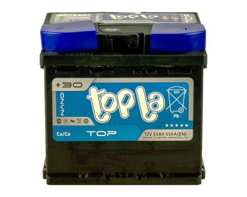 Акумулятор автомобільний Topla 55 Ah/12V TOP Euro (118 655) Акумулятор автомобільний Topla 55 Ah/12V TOP Euro (118 655)