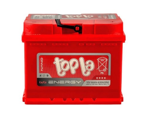 Акумулятор автомобільний Topla 66 Ah/12V Energy Euro (108 066) Акумулятор автомобільний Topla 66 Ah/12V Energy Euro (108 066)
