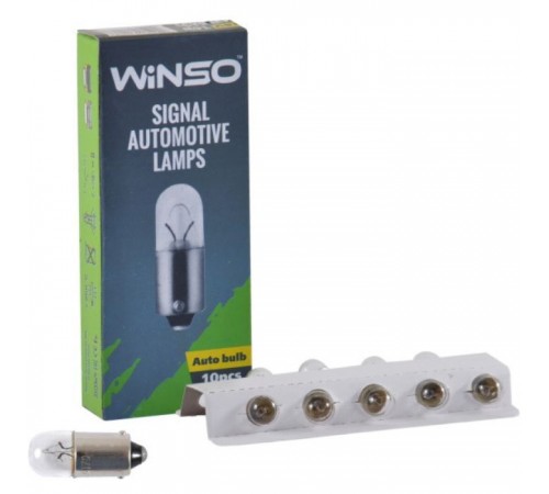Автолампа WINSO T4W 4W BA9s (713170) Автолампа WINSO T4W 4W BA9s (713170)