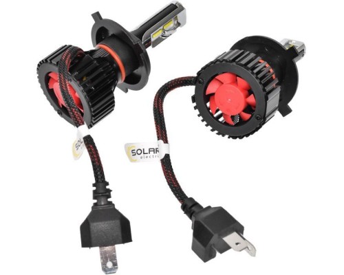 Автолампа SOLAR H4 12/24V 6500K 8000Lm 60W ZES Chip (8304) Автолампа SOLAR H4 12/24V 6500K 8000Lm 60W ZES Chip (8304)
