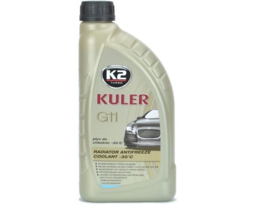 Антифриз K2 KULER -35C 1л BLUE (T201N) Антифриз K2 KULER -35C 1л BLUE (T201N)
