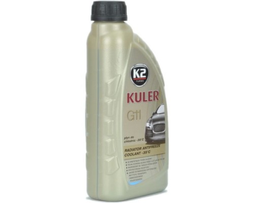 Антифриз K2 KULER -35C 1л BLUE (T201N) Антифриз K2 KULER -35C 1л BLUE (T201N)