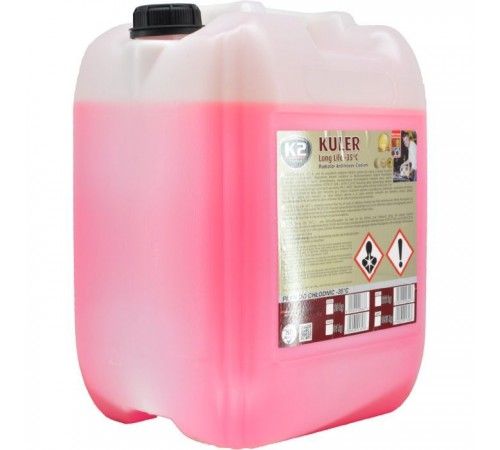 Антифриз K2 KULER -35C 20кг RED (W406C) Антифриз K2 KULER -35C 20кг RED (W406C)