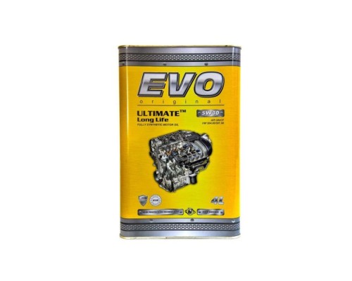 Моторна олива EVO ULTIMATE LongLife 5W30 4л (U LL 4L 5W-30) Моторна олива EVO ULTIMATE LongLife 5W30 4л (U LL 4L 5W-30)