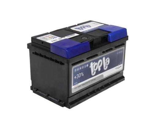 Акумулятор автомобільний Topla 75 Ah/12V TOP Euro (118 072) Акумулятор автомобільний Topla 75 Ah/12V TOP Euro (118 072)