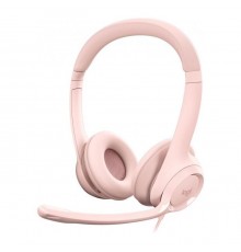 Наушники Logitech H390 USB Rose (981-001281)