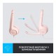 Наушники Logitech H390 USB Rose (981-001281)