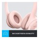 Наушники Logitech H390 USB Rose (981-001281)