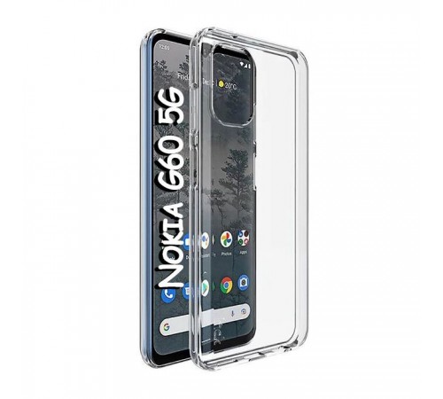 Чохол до мобільного телефона BeCover Nokia G60 5G Transparancy (708648) Чохол до мобільного телефона BeCover Nokia G60 5G Transparancy (708648)
