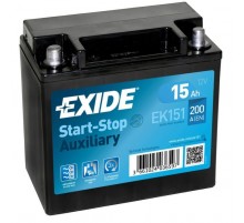 Аккумулятор автомобильный EXIDE START STOP AUXILIARY 15Ah (+/-) (200EN) (EK151)