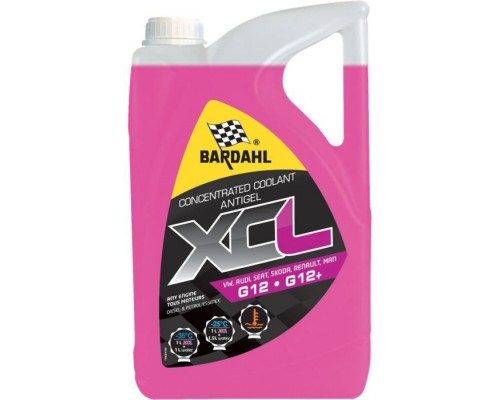 Антифриз BARDAHL G12+ RED ANTIFREEZE - ANTIGEL ROUGE червоний 5л (7113R)