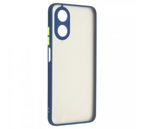 Чохол до мобільного телефона Armorstandart Frosted Matte OPPO A17 4G/A17k 4G Navy Blue (ARM66727) Чохол до мобільного телефона Armorstandart Frosted Matte OPPO A17 4G/A17k 4G Navy Blue (ARM66727)