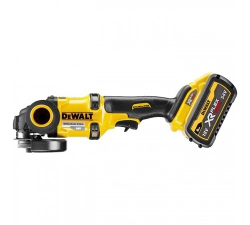 Шліфувальна машина DeWALT XR FLEXVOLT, 54 В, 2x2Ah, 9000 об/хв (DCG418T2) Шліфувальна машина DeWALT XR FLEXVOLT, 54 В, 2x2Ah, 9000 об/хв (DCG418T2)