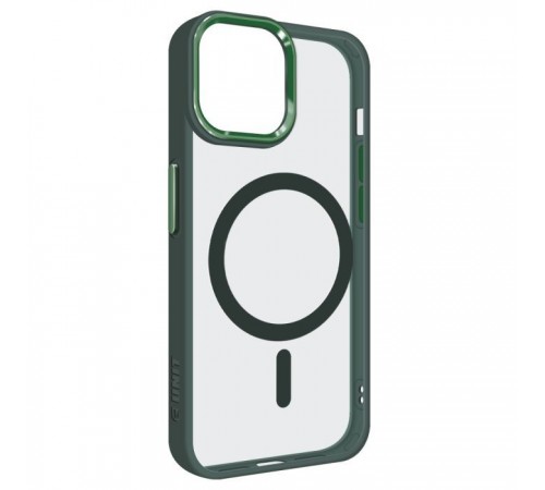 Чохол до мобільного телефона Armorstandart Unit MagSafe Apple iPhone 13 Dark Green (ARM66938) Чохол до мобільного телефона Armorstandart Unit MagSafe Apple iPhone 13 Dark Green (ARM66938)
