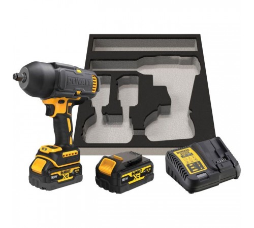 Гайковерт DeWALT 18 В XR Li-lon 2x5Ah, 1396 Нм (DCF900P2G) Гайковерт DeWALT 18 В XR Li-lon 2x5Ah, 1396 Нм (DCF900P2G)