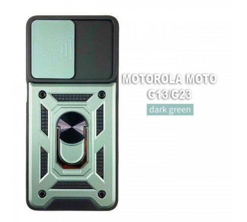 Чохол до мобільного телефона BeCover Military Motorola Moto G13/G23 Dark Green (709099) Чохол до мобільного телефона BeCover Military Motorola Moto G13/G23 Dark Green (709099)