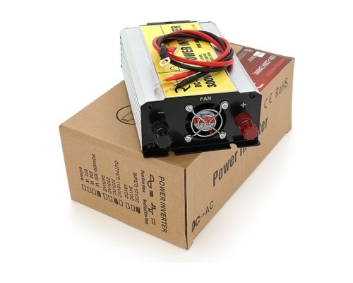 Автомобільний інвертор 12V/220V 300W чиста синусоїда, 1xShuko, 1xUSB Ritar (RSC-300) Автомобільний інвертор 12V/220V 300W чиста синусоїда, 1xShuko, 1xUSB Ritar (RSC-300)