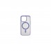 Чехол для мобильного телефона ColorWay Smart Matte iPhone 14 Pro MagSafe light blue (CW-CSMMSAI14P-LB)