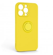 Чохол до мобільного телефона Armorstandart Icon Ring Apple iPhone 13 Pro Yellow (ARM68667)