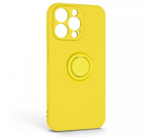 Чохол до мобільного телефона Armorstandart Icon Ring Apple iPhone 13 Pro Yellow (ARM68667) Чохол до мобільного телефона Armorstandart Icon Ring Apple iPhone 13 Pro Yellow (ARM68667)