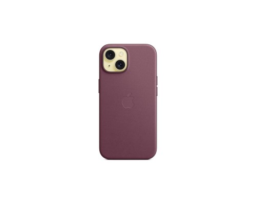Чехол для мобильного телефона Apple iPhone 15 FineWoven Case with MagSafe Mulberry (MT3E3ZM/A) Чехол для мобильного телефона Apple iPhone 15 FineWoven Case with MagSafe Mulberry (MT3E3ZM/A)