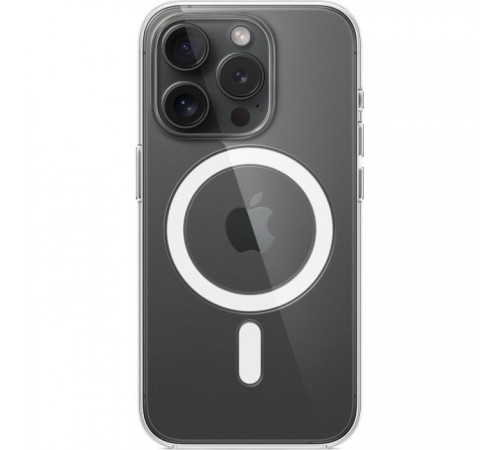 Чехол для мобильного телефона Apple iPhone 15 Pro Clear Case with MagSafe (MT223ZM/A) Чехол для мобильного телефона Apple iPhone 15 Pro Clear Case with MagSafe (MT223ZM/A)
