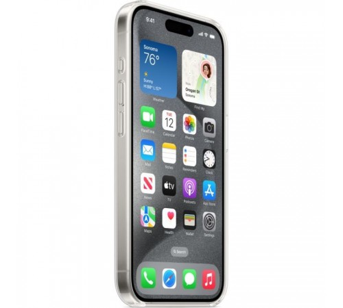 Чехол для мобильного телефона Apple iPhone 15 Pro Clear Case with MagSafe (MT223ZM/A) Чехол для мобильного телефона Apple iPhone 15 Pro Clear Case with MagSafe (MT223ZM/A)