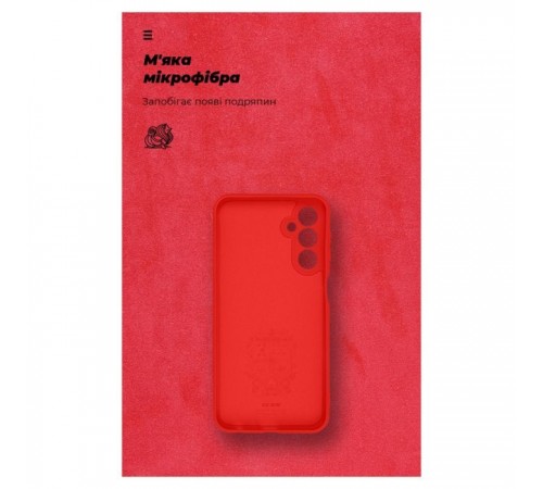Чохол до мобільного телефона Armorstandart ICON Case Samsung M34 5G (M346) Camera cover Red (ARM69638) Чохол до мобільного телефона Armorstandart ICON Case Samsung M34 5G (M346) Camera cover Red (ARM69638)