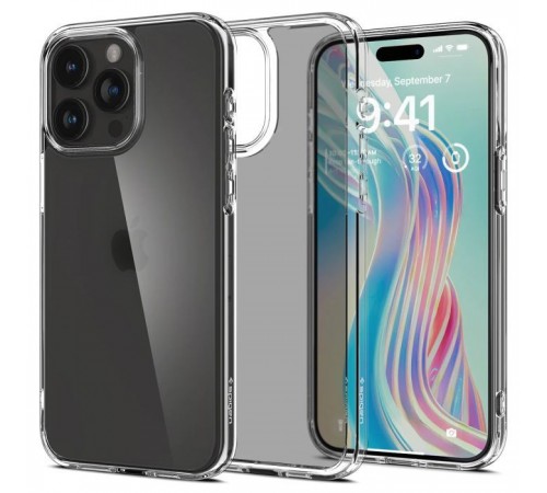 Чохол до мобільного телефона Spigen Apple iPhone 15 Pro Ultra Hybrid, Frost Clear (ACS06708) Чохол до мобільного телефона Spigen Apple iPhone 15 Pro Ultra Hybrid, Frost Clear (ACS06708)