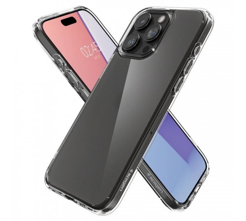 Чохол до мобільного телефона Spigen Apple iPhone 15 Pro Ultra Hybrid, Frost Clear (ACS06708) Чохол до мобільного телефона Spigen Apple iPhone 15 Pro Ultra Hybrid, Frost Clear (ACS06708)