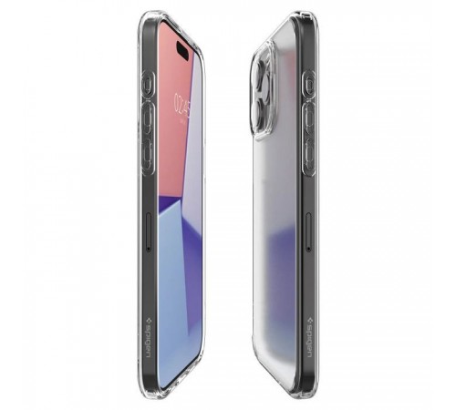 Чохол до мобільного телефона Spigen Apple iPhone 15 Pro Ultra Hybrid, Frost Clear (ACS06708) Чохол до мобільного телефона Spigen Apple iPhone 15 Pro Ultra Hybrid, Frost Clear (ACS06708)
