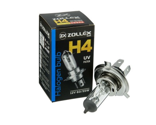 Автолампа Zollex H4 12V 60/55W 43T (2808924) Автолампа Zollex H4 12V 60/55W 43T (2808924)