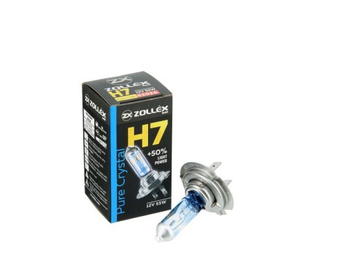 Автолампа Zollex H7 12V 55W Pure crystal (2862024) Автолампа Zollex H7 12V 55W Pure crystal (2862024)