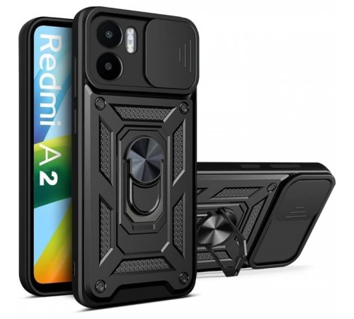 Чохол до мобільного телефона BeCover Military BeCover Xiaomi Redmi A2 Black (710206) Чохол до мобільного телефона BeCover Military BeCover Xiaomi Redmi A2 Black (710206)
