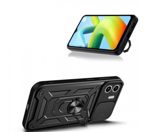 Чохол до мобільного телефона BeCover Military BeCover Xiaomi Redmi A2 Black (710206) Чохол до мобільного телефона BeCover Military BeCover Xiaomi Redmi A2 Black (710206)