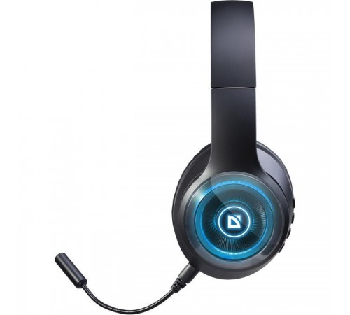 Наушники Defender FreeMotion B400 LED Bluetooth Black (63400) Наушники Defender FreeMotion B400 LED Bluetooth Black (63400)