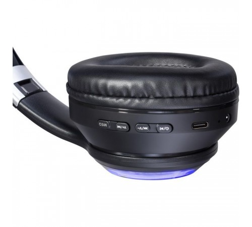 Наушники Defender FreeMotion B400 LED Bluetooth Black (63400) Наушники Defender FreeMotion B400 LED Bluetooth Black (63400)
