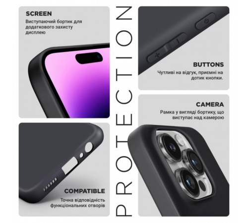 Чехол для мобильного телефона Armorstandart Matte Slim Fit Xiaomi Redmi 13C/Poco C65 Camera cover Black (ARM72470) Чехол для мобильного телефона Armorstandart Matte Slim Fit Xiaomi Redmi 13C/Poco C65 Camera cover Black (ARM72470)