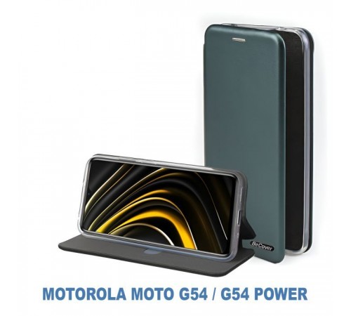 Чохол до мобільного телефона BeCover Exclusive Motorola Moto G54 / G54 Power Dark Green (710233) Чохол до мобільного телефона BeCover Exclusive Motorola Moto G54 / G54 Power Dark Green (710233)