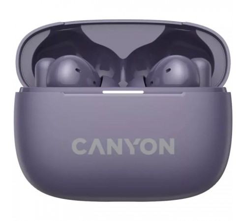 Навушники Canyon TWS-10 OnGo ANC ENC Purple (CNS-TWS10PL) Навушники Canyon TWS-10 OnGo ANC ENC Purple (CNS-TWS10PL)