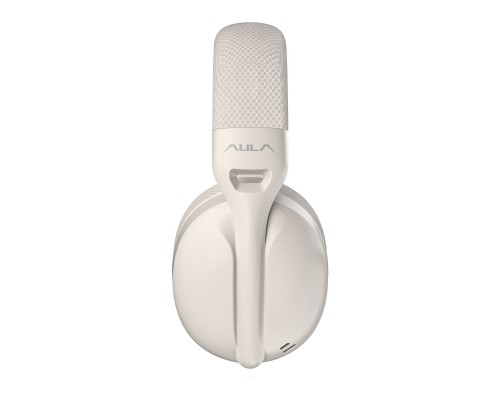 Наушники Aula S6 - 3 in 1 Wired/2.4G Wireless/Bluetooth Milk Tea (6948391235578) Наушники Aula S6 - 3 in 1 Wired/2.4G Wireless/Bluetooth Milk Tea (6948391235578)