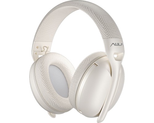 Наушники Aula S6 - 3 in 1 Wired/2.4G Wireless/Bluetooth Milk Tea (6948391235578) Наушники Aula S6 - 3 in 1 Wired/2.4G Wireless/Bluetooth Milk Tea (6948391235578)