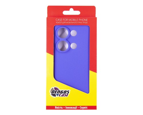 Чохол до мобільного телефона Dengos Carbon Xiaomi Redmi Note 13 Pro 4G (purple) (DG-TPU-CRBN-196) Чохол до мобільного телефона Dengos Carbon Xiaomi Redmi Note 13 Pro 4G (purple) (DG-TPU-CRBN-196)