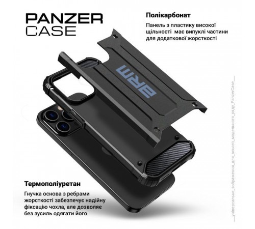 Чохол до мобільного телефона Armorstandart Panzer Samsung S24 Plus Black (ARM75612) Чохол до мобільного телефона Armorstandart Panzer Samsung S24 Plus Black (ARM75612)